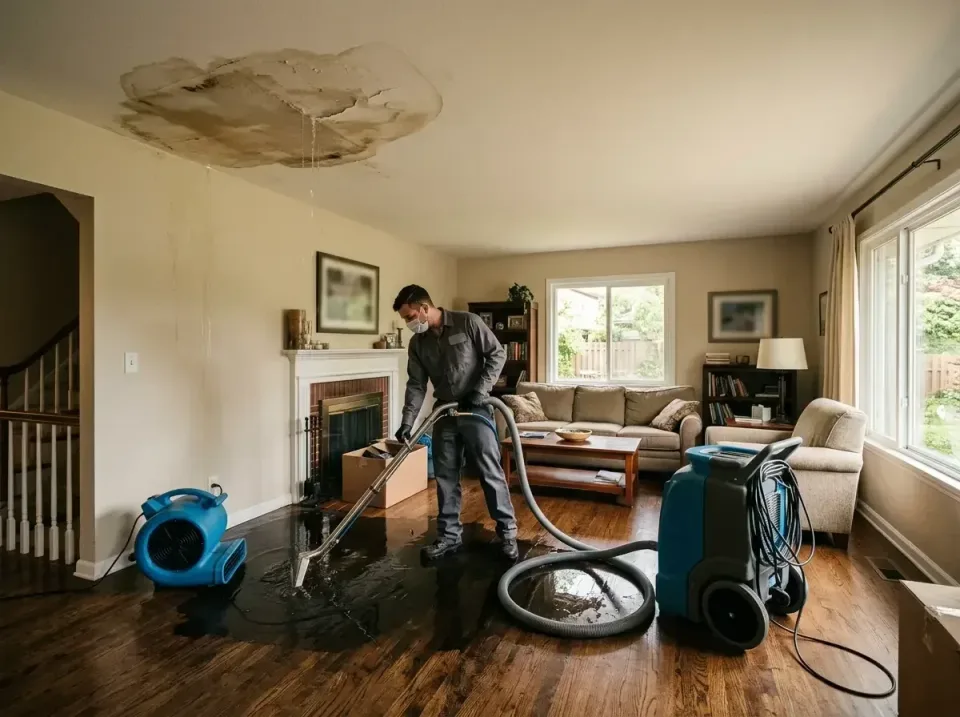 attic-pipe-burst-ceiling-drip-008 — frequently asked questions, Water Damage Restoration & Carpet Care in Troy, NY
